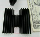 Lot 2 Large Heat Sync Heatsinks  H-shaped  Anodized Aluminum Alloy  Ats-1216 New