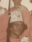1970 s African American Ladies Shriners Masonic Group Photo Prince Hall Fez Hat