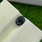 Natural Greenish Blue Sapphire 1 Ct Oval Cut Slightly Included Madagascar