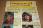 1979 Celebrity Hairdos Farrah Fawcett Jane Fonda   Magazine Page Advertisement