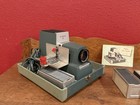 Vintage Argus 300 Slide Projector W  Case  4 Inch Projection Anastigmat 3 5 Lens