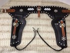 Black   Tan Holster For The Hubley Colt 44 45 Cap Guns  Sharp Bullets