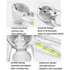 Heavy Duty Nut Cracker With Ergonomic Non-slip Grip Pecan Walnut Opener Tool