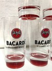 5 Bacardi Puerto Rico With Logo Hard Plastic Red Bottom Bar Promo Cups 12 Oz