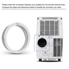 Portable Air Conditioner Exhaust Hose Coupler 5 9   Coupler For Ac Port  06