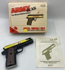 1988 Galoob Army Gear Pistol Gun Missile Silo - Figures Instructions   Box Read