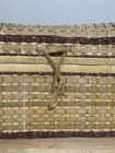 Vintage Woven Wicker Gathering Basket Rustic Storage Basket
