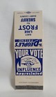 Vintage Matchbook Cover Lige Frost Sheriff Barry County Michigan Advertising