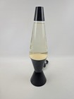 Vintage 1996 Lava Lite Lamp Light Midnight Series - White Lava   Clear Liquid