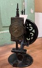 Antique Wanzer Sewing Machine No  1521 Cast Iron Parts Restore As Is