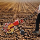 7-nozzles Manual Seeding Machine Seeder Planter Hand-push Seeder Garden Seeder