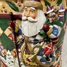 Crazy Mountain Jim Shore Candle Warmer  Santa Christmas Rustic Charm  Nwt  Read