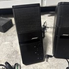 Bose Media Mate Computer Speakers Black Pair With Ac Power Cord W audio Cable