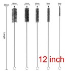 Straw Cleaner Brush Extra Long 12 Inch  10 Pcs Straw Cleaner Brush Bristles Diam