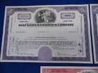 3 Vtg Common Stock Bond Certificate Shares Lot Golf States Utilities Company 