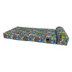Sleeper Chair Folding Foam Beds  Foldable Bed Sit Sleep 6 X 32 X70 Blue Tropical