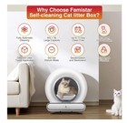 Famistar Self Cleaning Cat Litter Box