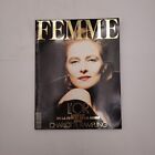 Vintage Femme French Fashion Magazine December 1989   January 1990