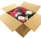 Pallet Of Colored T-shirt Rags - 50 Lbs - 12 Boxes - 600 Lb - Free Shipping  
