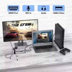 Hdmi To Usb 3 0 Game Capture Card 1080p 60fps Full Hd Video audio  qgeem  Mac pc