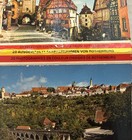 Vintage Mini Photo Souvenir Book Pullout Germany Rothernburg Ob Der Tauber