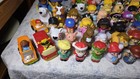 Huge Fisher-price Little People Lot Of 96 Figures Vehicles Wheelies Play Worn