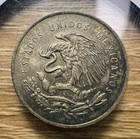 1953 Mexico 25 Centavos - Actual Silver Coin Shown - Free Shipping Inv 269