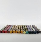 Rare Crayola Crayon Lot Of 16   Vintage Dandelion  Gel Fx  Metallic - Used