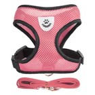 New Reflective Cat Dog Pet Harness Adjustable Control Dogs Vest S M L Xl Leash