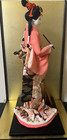 Vintage Japanese Doll Kimono Geisha Maiko Flute Display Figurine