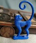 Vintage Plastic Cracker Jack Monkey Stand Up Toy Prize Figure 