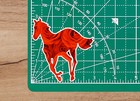 Deftones Pony Horse White Premium Sticker 3 In Free Shipping Moreno Metal Nu