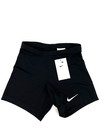 Nike Dri-fit Compression Shorts Womens Black Nwt 535657 Sz Medium Volleyball New