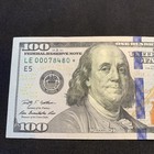 2009a  100 Star Note  00078480 -one Hundred Dollar    e    Bill 
