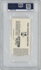 1991 Topps Bill Belichick First Coaching Game Ticket  9 1 1991  Psa 2 726648