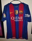 Barcelona 2016 Home Neymar  11 Nike Authentic Jersey Men s Size Medium
