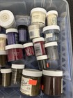 Lot Of 31 Embossing Powder   Glitter Mixed Brands   Sizes