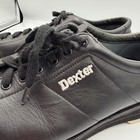 Dexter Bowling Shoes Men s Sst 1 Black Right Handed 11m Euc  Leather