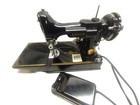 Near Mint 1945 Singer Featherweight 221-1 Sewing Machine In Case W accessories