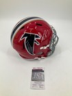 Michael Vick Atlanta Falcons Signed Throwback Full Size Helmet Jsa Witness Coa