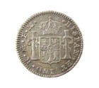 Mexico 1800 Fm Silver 1 2 Half Real - Vf