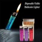 Lot Classic Disposable Lighter - Soft Flame  Assorted Colors  Pack Of 50