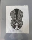 Hnizdovsky Tiger Cat 1978 Woodcut Print Ap 21 25  Extremely Rare  Mint Condition