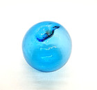 Japanese Glass Fishing Net Float Ball   4    Blue   Vintage
