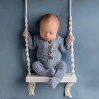 Newborn Photography Props Swing Prop Wooden Swing Seats Baby Photo Props Wood
