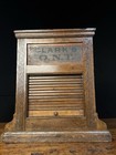 Antique Country Store Oak O n t Quadruple  Rare Spool Cabinet Display 1890   s