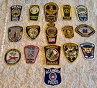 16 Piece Lot Of Various State Of Virginia Law Enforcement Police Patches 