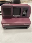 Vintage Polaroid Impulse Instant Film Camera - Purple Plum 600 Film