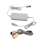 Us Ac Adapter Charger Power Supply Cord Component Hd Av Cable For Nintendo Wii
