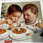 1959 Campbells Soup Good Things Begin To Happen Original Vintage Print Ad